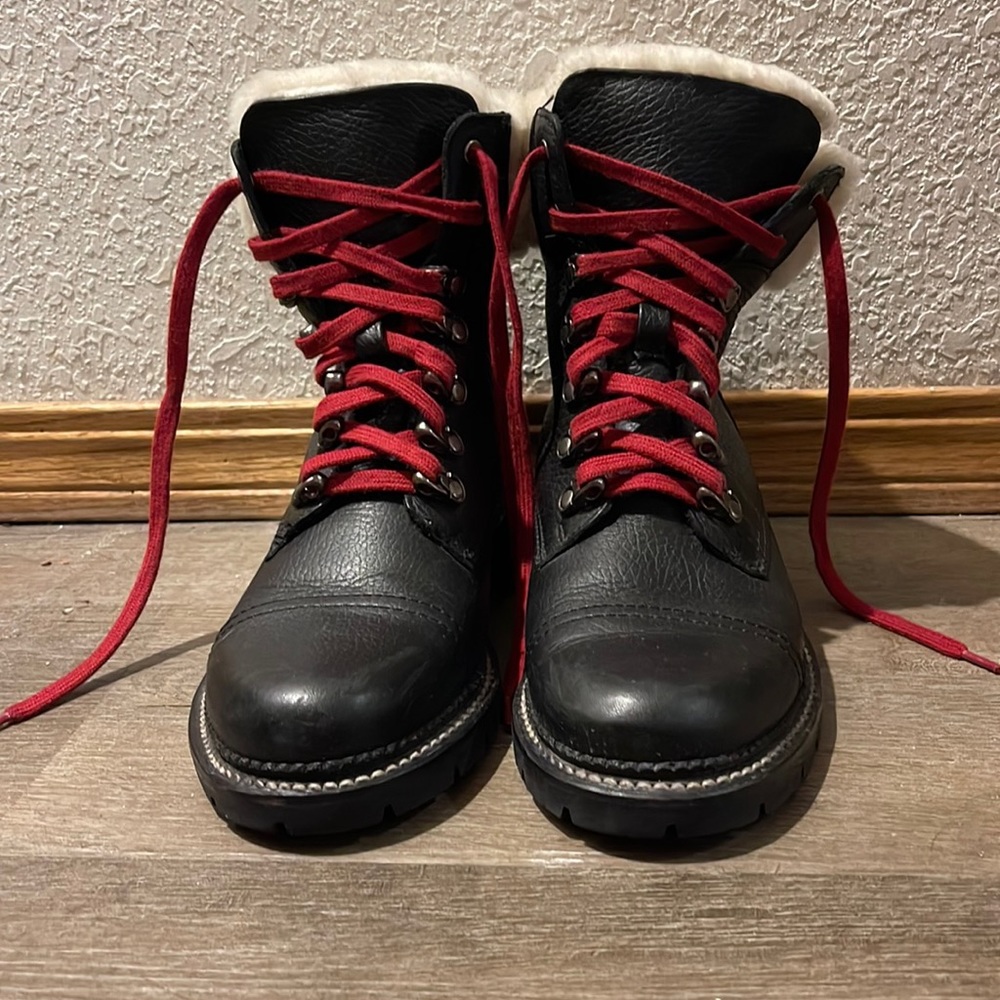 Frye Black Samantha Hiker